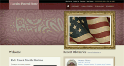 Desktop Screenshot of hawkinsfh.com